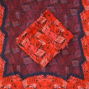 أحمر كحلي مزهر