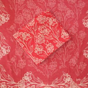 أحمر أبيض مزهر