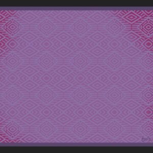 الأرجواني والبنفسجي مع الوردى