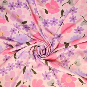 الوردي الفاتح والبنفسجي الهادئ