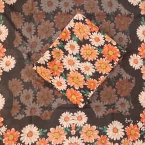 بني مزهر برتقالي