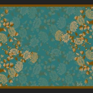 استمتعي بأرقى الأقمشة مع قماش تركوازي أنيق