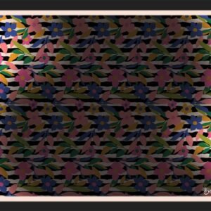 زهور بألوان مبهجة