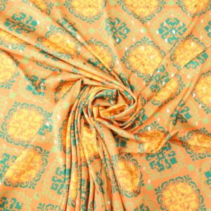 قماش منقوش بألوان مميزة - وتيرة