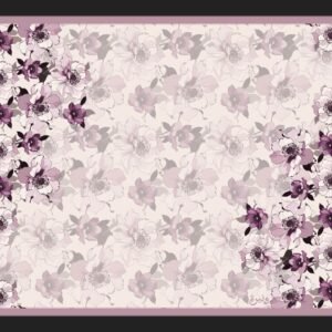قماش نقشة ورد عالي الجودة وأنيق