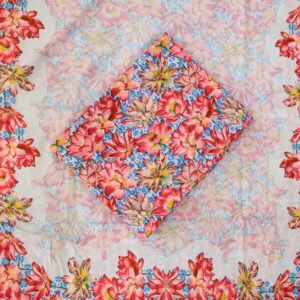 قماش وردي سماوي لمسة من الأناقة والنعومة